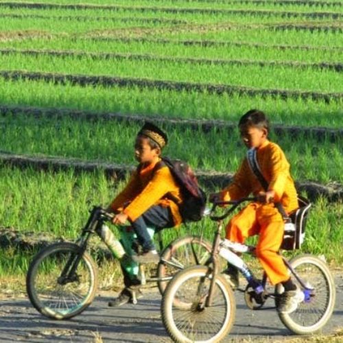 Naik Sepeda NU dan Sepeda Ontel