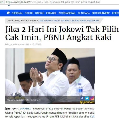 Berita Bohong JPPN