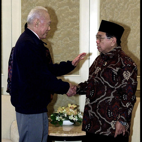 Gus Dur - Lee Kuan Yeuw Singapura