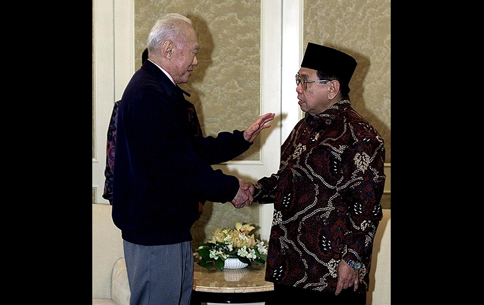 Gus Dur - Lee Kuan Yeuw Singapura