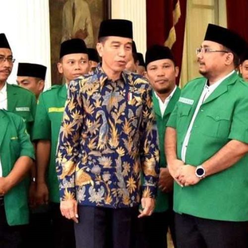 ansor temui presiden ansor temui presiden