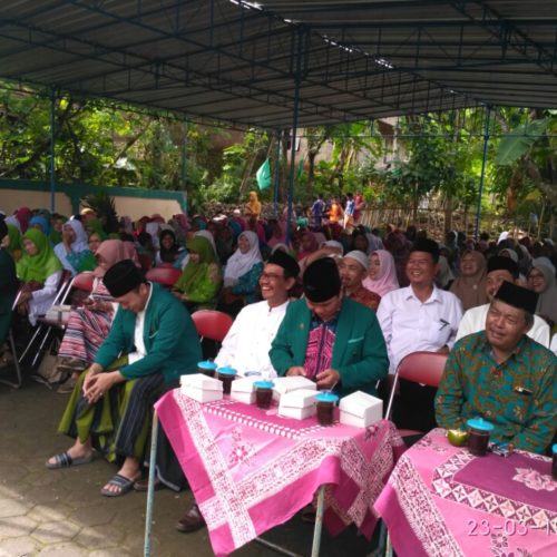 NU Saptosari Menyambut Harlah NU ke 96 dengan Doa Bersama Ribuan Jamaah