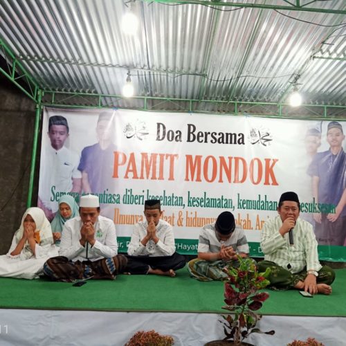Doa Bersama Pamit Mondok