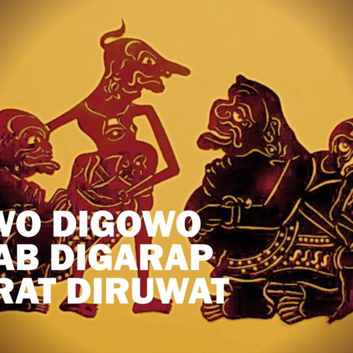 Arab Digarap, Barat Diruwat, Jowo Digowo