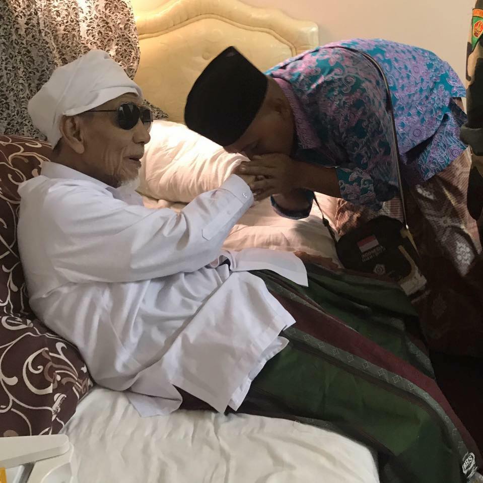 mbah moen dan staf ketum pbnu