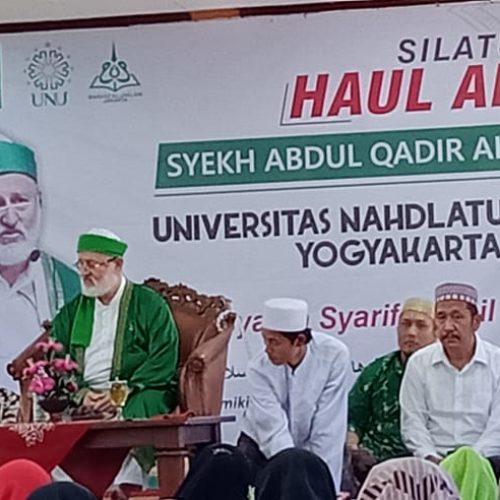 Syekh Syarif Fadhil al-Jailani Berkunjung ke UNU Yogyakarta