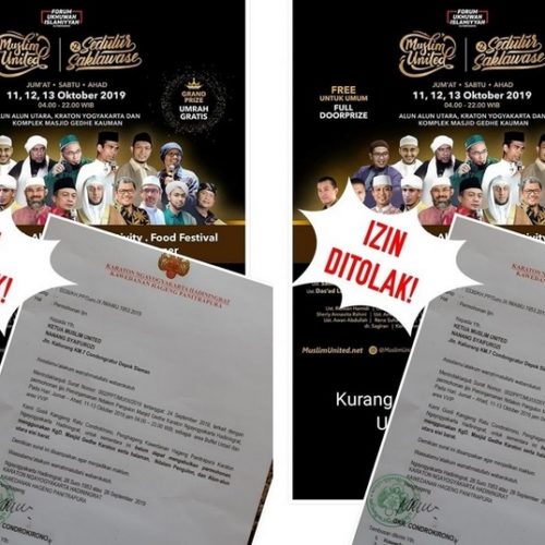 Keraton Yogyakarta Tak Beri Ijin Muslim United Gelar Acara di Masjid Gedhe Kauman