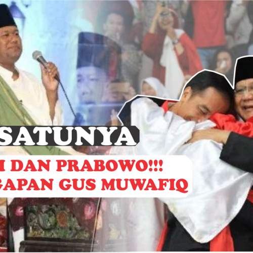 Bersatunya Jokowi dan Prabowo, ini Respon Gus Muwafiq
