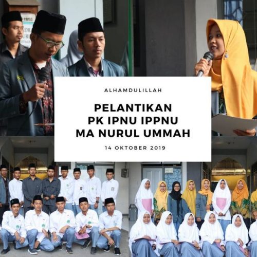 PK IPNU IPPNU MA Nurul Ummah Kotagede Resmi Dilantik