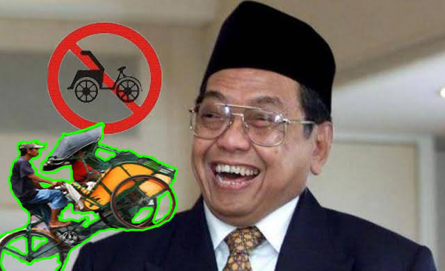 Tukang Becak Madura Kalahkan Debat Sama Polisi