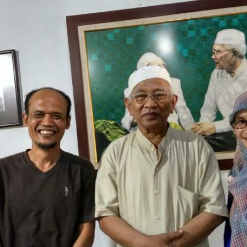 gus mus dan joni ariadinata Disambut dengan Gembira, Kami Malah Menyakiti Hati Gus Mus