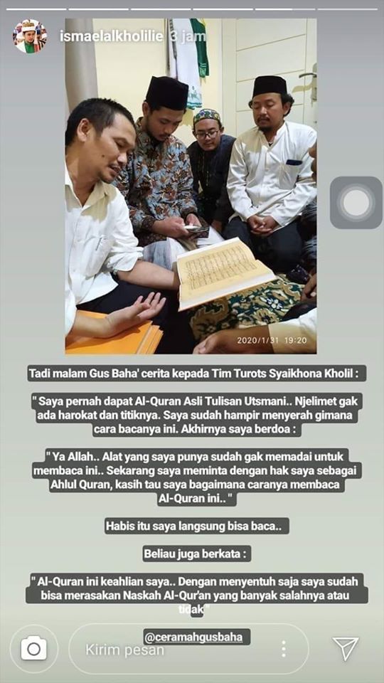 Karomah Gus Baha