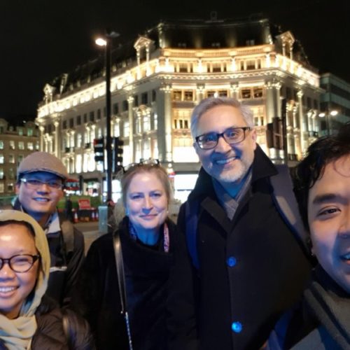 Munawwir Aziz, Alissa Wahid dan Mantan Dubes UK untuk Indonesia