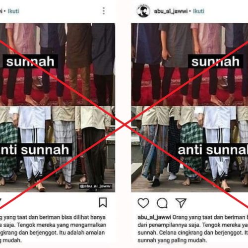 Sarung Pakaian Anti Sunnah