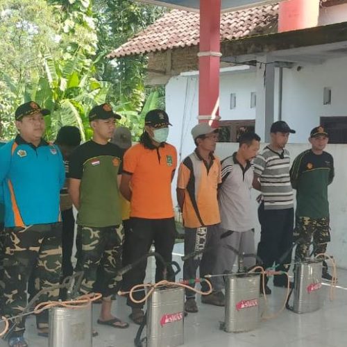 Ini Aksi Cepat Tanggap Banser Sidorejo Batang Cegah Corona