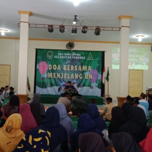 PAC IPNU-IPPNU Pundong Menggelar Do'a Bersama Menjelang UN