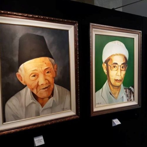 Ini Pengalaman Spiritual Pelukis Saat Melukis Mbah Liem Klaten