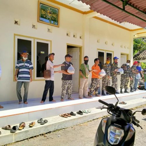 NU Pundong Bagikan Sembako Kepada Warga Terdampak Covid-19