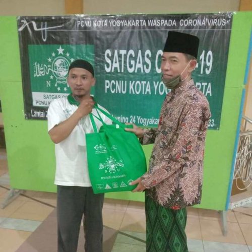 nu kota yogya menyapa warga NU Kota Yogya Hadir Menyapa Warga yang Terdampak Covid-19