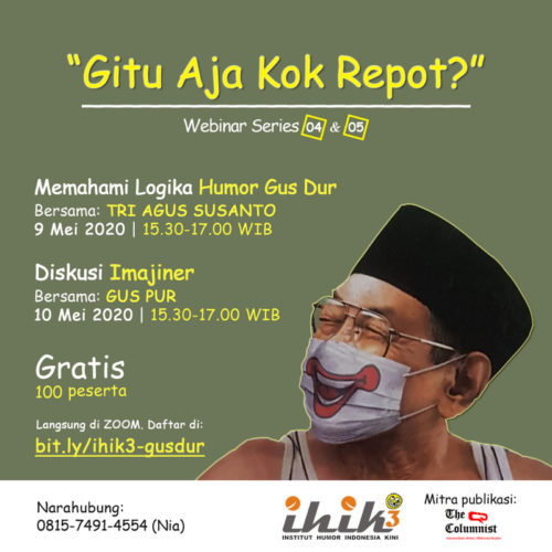 Meneladani Cara Gus Dur Menertawakan Diri Sendiri