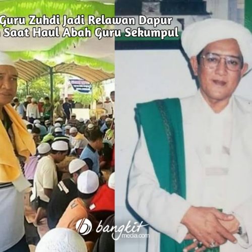 Kisah Guru Zuhdi Jadi Relawan Dapur Umum Saat Haul Abah Guru Sekumpul