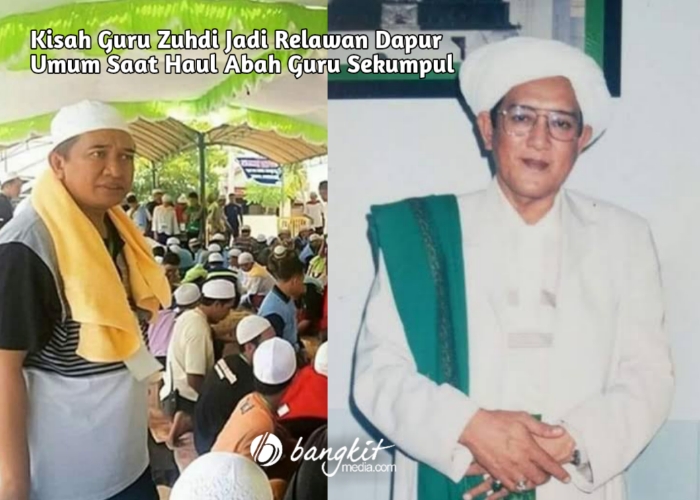 Kisah Guru Zuhdi Jadi Relawan Dapur Umum Saat Haul Abah Guru Sekumpul