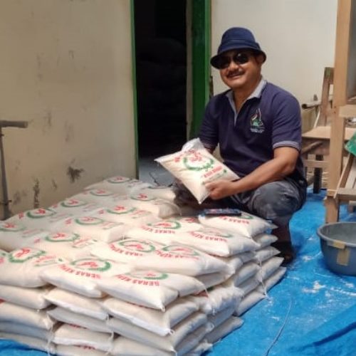 LDNU Pati Produksi Paket Beras Zakat Fitrah