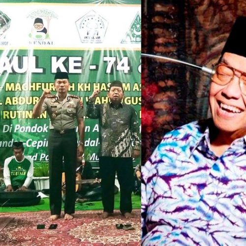 Humor Gus Dur: Surga Polisi Lebih Tinggi dari Kiai