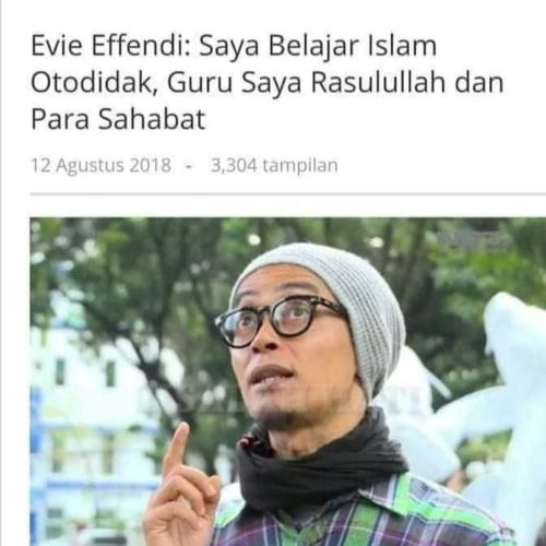 Ironi Ustadz Evi, Ngajinya Ngawur Kok Ngaku-ngaku Muridnya Nabi