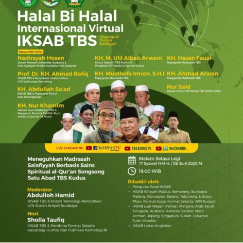 Songsong Satu Abad TBS Kudus Islam dan Sains Sebagai Kunci Bangun Masa Depan