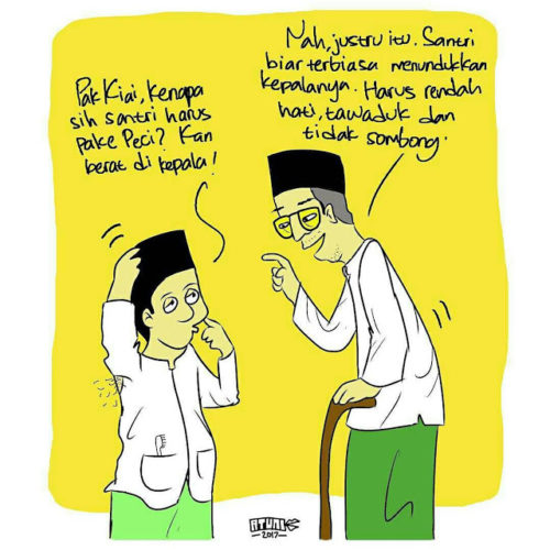Kiai Kampung Ajarkan Cinta NKRI, Ustadz Abal-abal Sukanya Provokasi