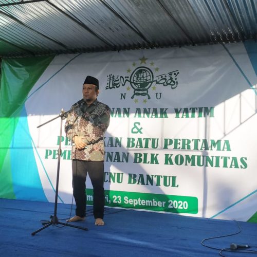 PCNU Bantul Bangun Gedung BLK Komunitas