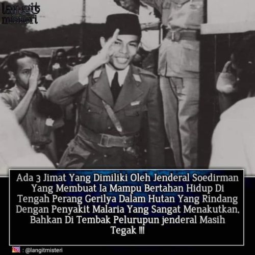 3 Jimat Kesaktian Jenderal Sudirman Saat Melawan Penjajah