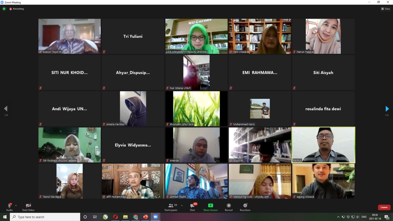 APPTNU Selenggarakan Webinar Nasional Wujudkan Perpustakaan Berkualitas Internasional