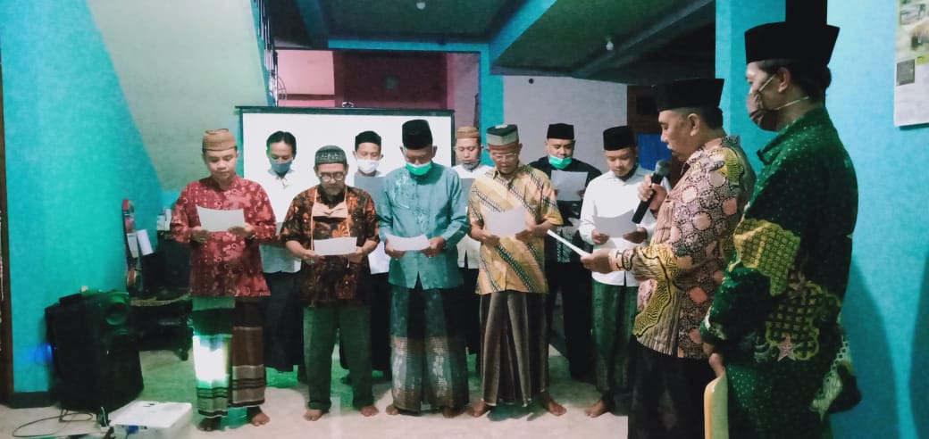 Pengurus Anak Ranting Dusun Wonocatur Resmi Dilantik