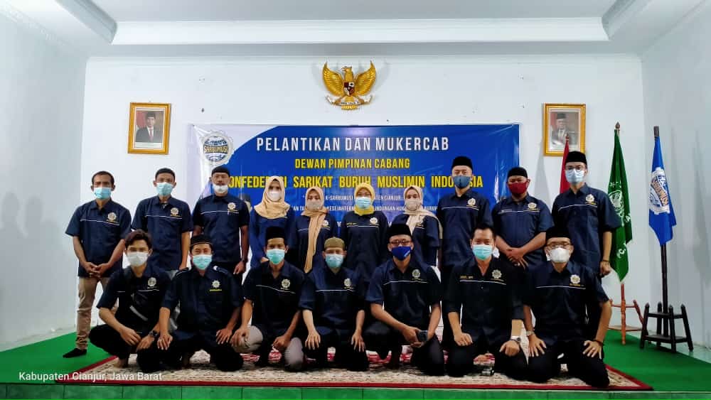 Dilantik, Sarbumusi NU Siap Rangkul Buruh Cianjur