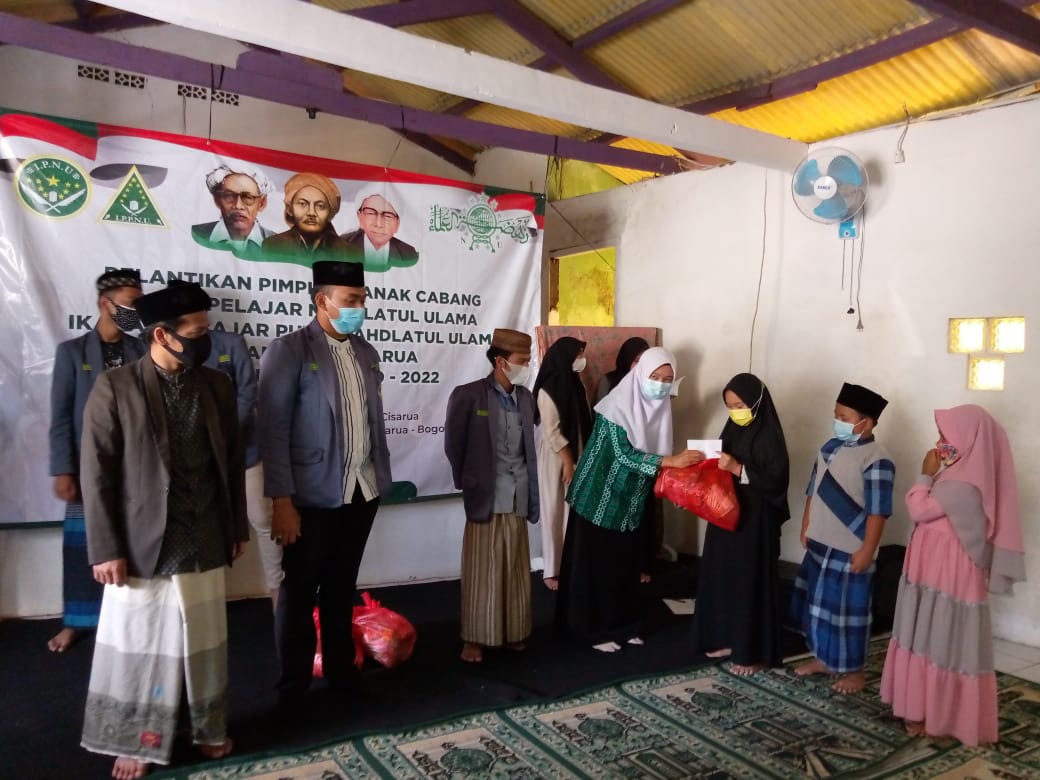 Syukuran Pelantikan, PAC IP-IPPNU Cisarua Bogor Santuni Yatim-Piatu 2