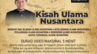 Gus Hilmy Adakan Lomba Video Kreatif Kisah Ulama Nusantara Gus Hilmy Adakan Lomba Video Kreatif "Kisah Ulama Nusantara"