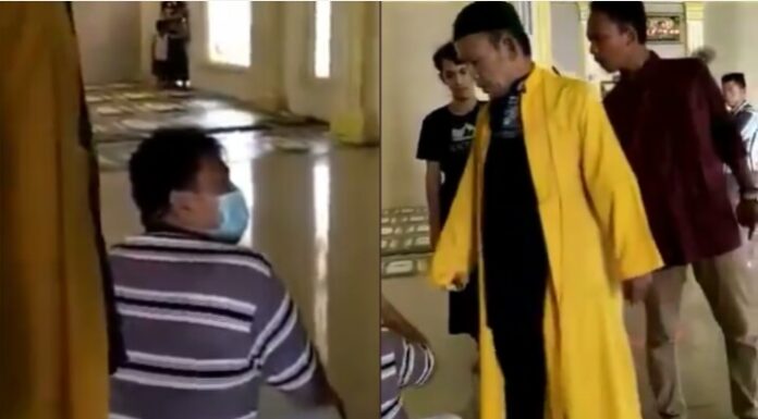 Viral Jamaah Diusir dari Masjid Karena Pakai Masker, Kini Berakhir Damai