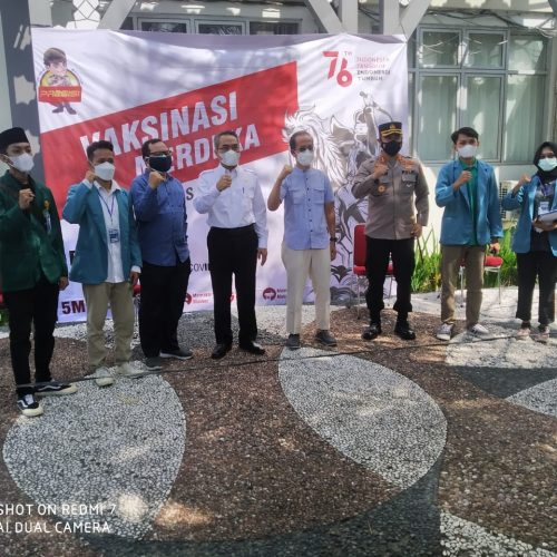 Bupati Bantul Apresiasi Kesuksesan Aliansi BEM Pesantren dalam Menyelenggarakan Vaksinasi