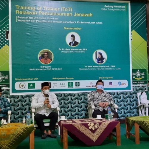NU DIY Selenggarakan Pelatihan Relawan Pemulasaraan Jenazah