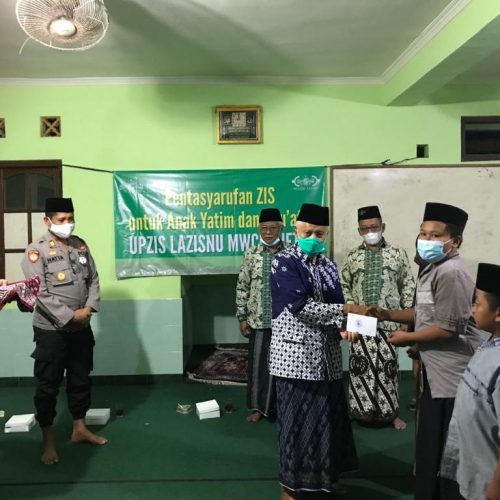 UpzisNU Kapanewon Jetis Bantul Santuni Anak Yatim dan Dhuafa