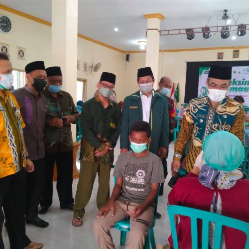 MWC NU Pundong Bantul Gelar Vaksinasi Covid-19 untuk Jamaah