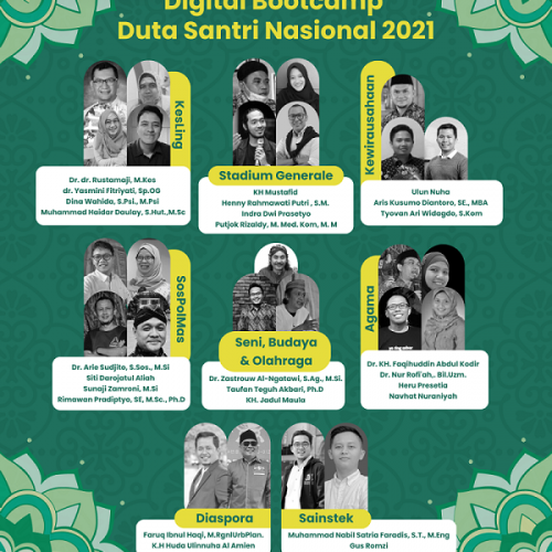70 Peserta Menuju Bootcamp Duta Santri 2021