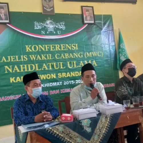 Kiai Nur Rohman dan Kiai Nasruddin, Sah Pimpin MWC NU Srandakan