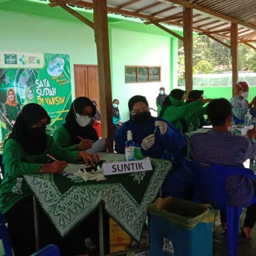 Muslimat NU Bantul Gelar Vaksinasi Covid-19