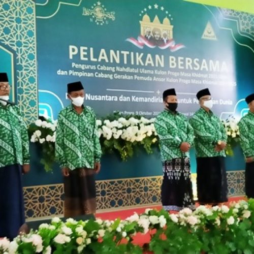 PCNU Kulonprogo Masa Khidmat 2021-2026 Resmi Dilantik