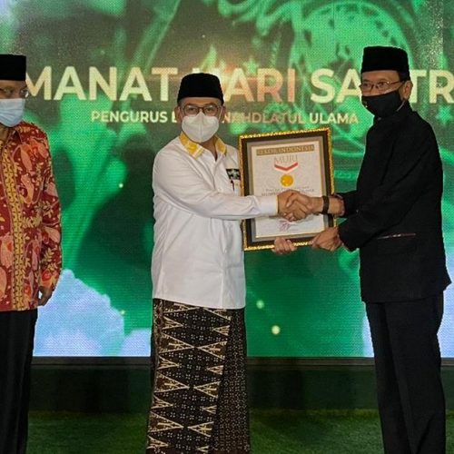 Peringatan Hari Santri 2021 RMI PBNU Pecahkan Rekor Dunia