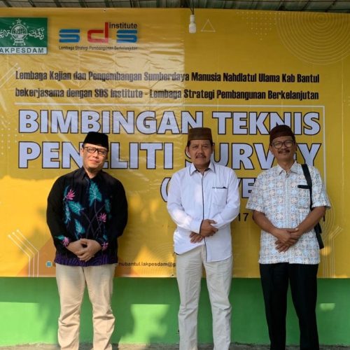 Sambut 1 Abad NU, Lakpesdam PCNU Bantul Siapkan Kader Peneliti Survei Sambut 1 Abad NU, Lakpesdam PCNU Bantul Siapkan Kader Peneliti Survei