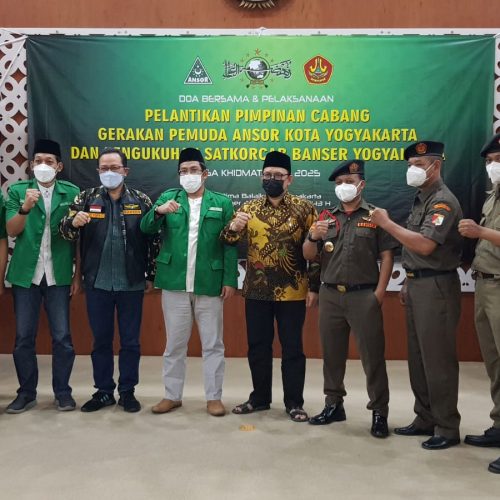PC GP Ansor Banser Yogyakarta Resmi Dilantik